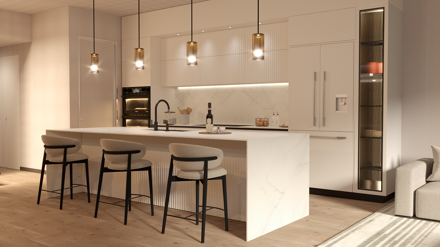 Unit 1 Kitchen Detail